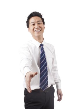 jonge Aziatische businessGenç Asyalı iş