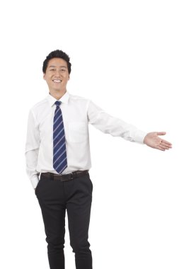 jonge Aziatische businessGenç Asyalı iş