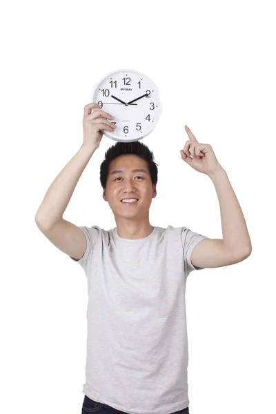 Asiatischer Mann mit Uhr — Stockfoto