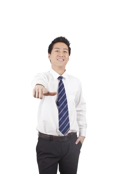 Jonge Aziatische businessGenç Asyalı iş — Stockfoto
