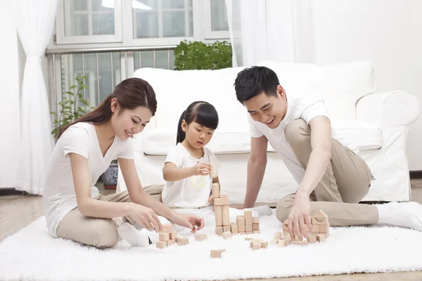 Family having fun — Stock Photo, Image