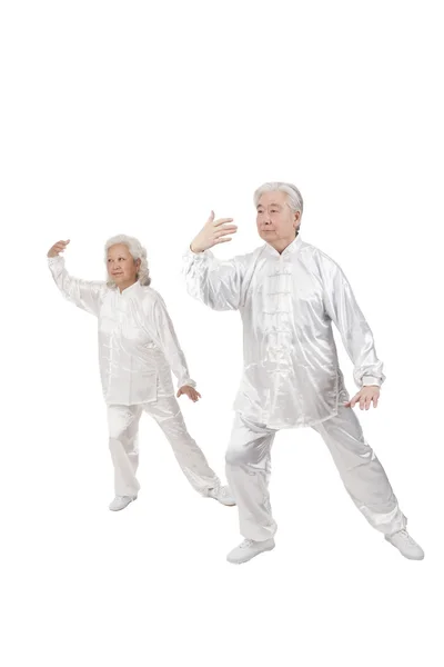 Mensen doen tai chi — Stockfoto