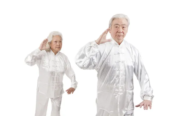People doing Tai Chi — Stock Photo, Image
