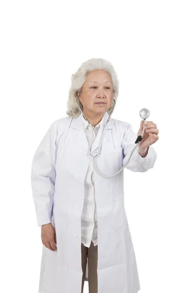 Doctora senior — Foto de Stock