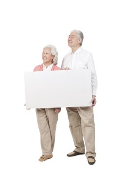 Çift holding beyaz tahta