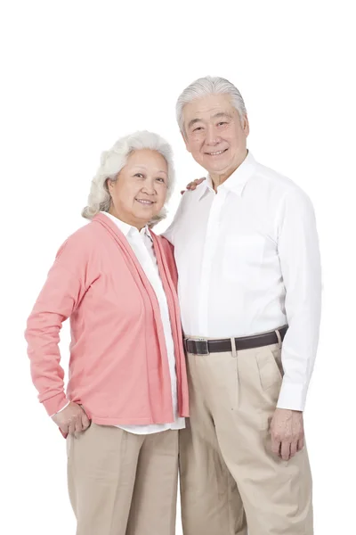 Portrait of senior couple — Stock Photo, Image