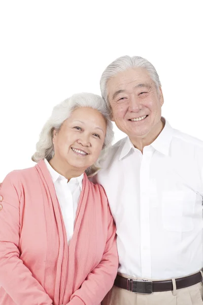 Seniorenpaar im Porträt — Stockfoto