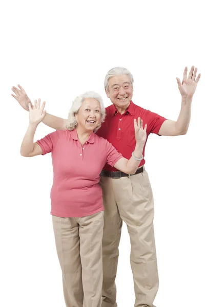 Ritratto di coppia anziana — Foto Stock