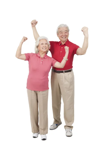 Portrait of senior couple — Stock Photo, Image