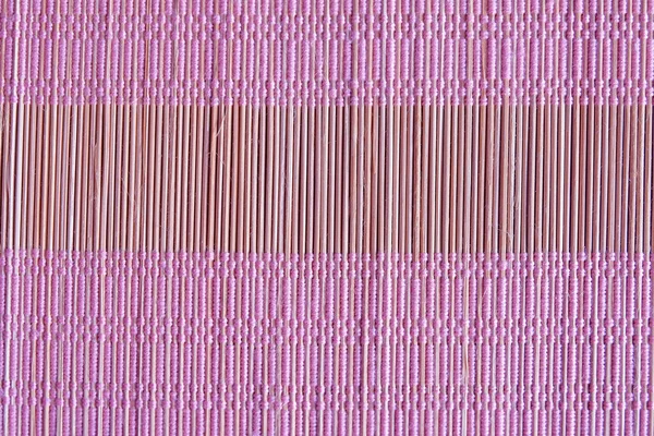 Bamboe Tafelkleed Mat Textuur Achtergrond — Stockfoto