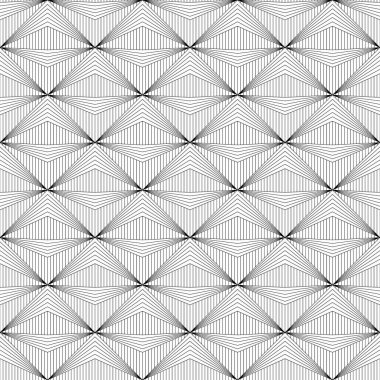 Kusursuz kareler soyut süsleme ile desen