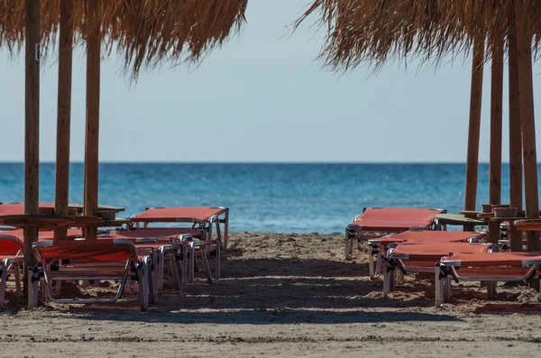 Strand von elafonisi — Stockfoto