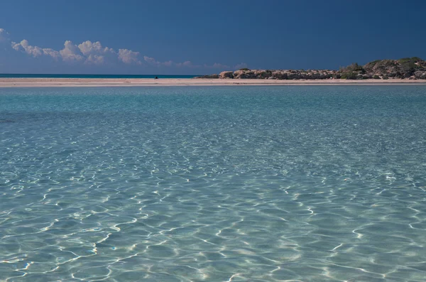 Pláž Elafonisi — Stock fotografie