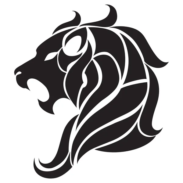 Leão signo do zodíaco — Vetor de Stock