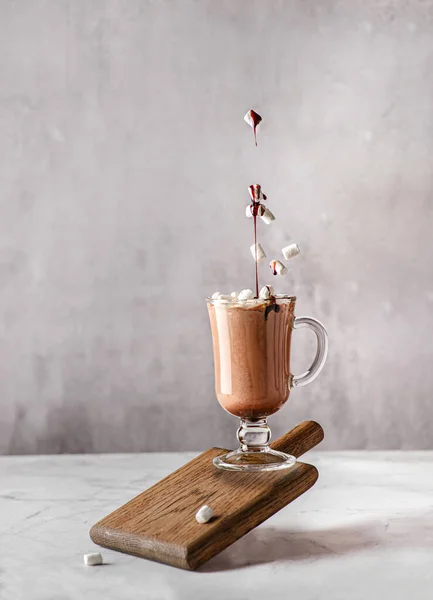 Kakao Marshmallow Kvalitní Fotografie — Stock fotografie