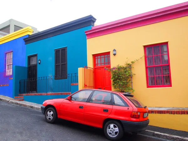 06 maj, 2014 - gatan i bo-kaap. ljusa färger. Kapstaden. Sout — Stockfoto