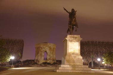 yer du peyrou, montpellier, Fransa