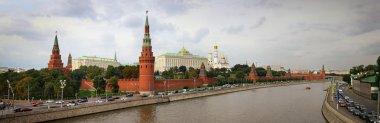 Moskova kremlin ve nehir