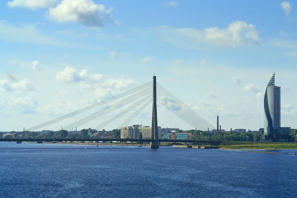 Riga stad scène — Stockfoto