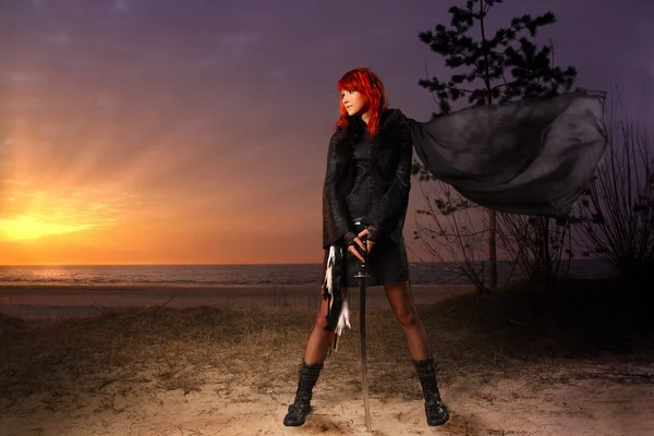 Asyalı kadın savaşçı