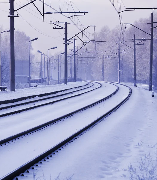 Railroad — Stock Photo, Image