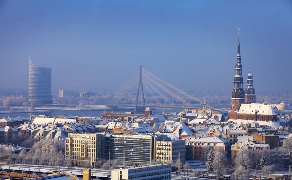 Winter in Riga — Stock Photo, Image