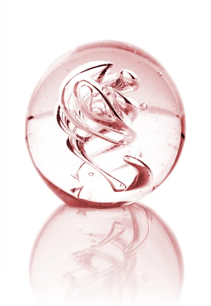 Glass sphere — Stock Photo, Image