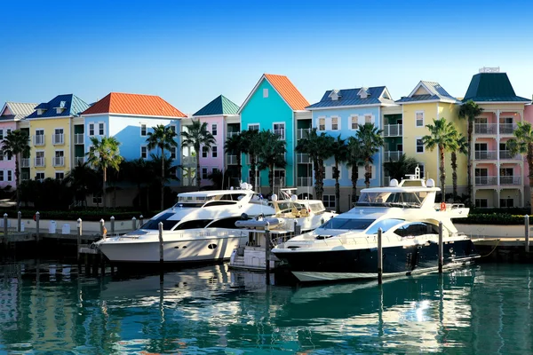 Nassau Marinada yatlar — Stok fotoğraf