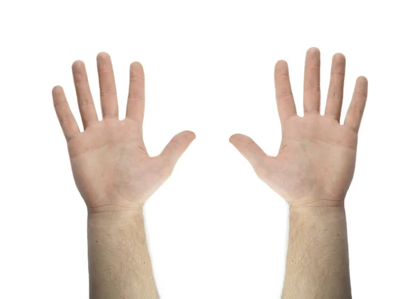 Két kéz — Stock Fotó