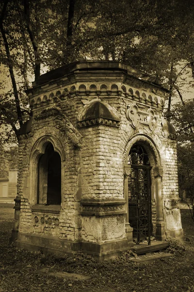 Vecchia cripta — Foto Stock
