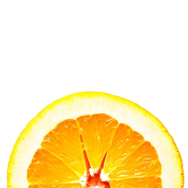 Rebanada de naranja fresca — Foto de Stock