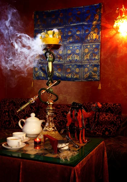 Hookah and tea