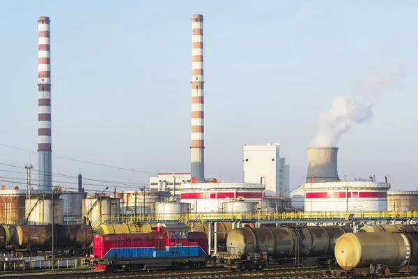 Nakládací stanice pro ropné tankery — Stock fotografie