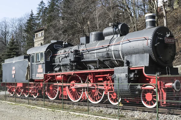 Vintage steam locomotive — Stock Photo, Image