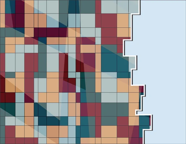 Carte de visite avec texture abstraite — Image vectorielle