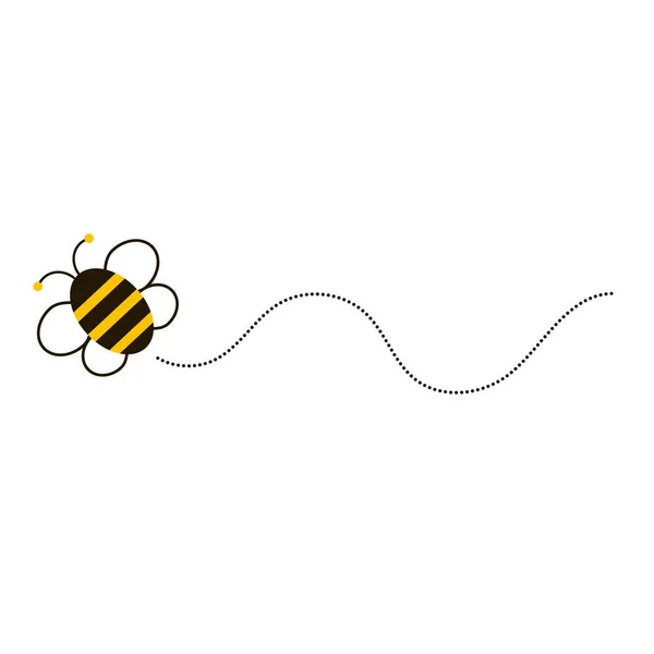 벌들과 모양의 벡터와 아이콘 — 스톡 벡터