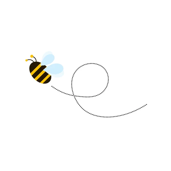 Diferentes Abeja Panal Vector Icono — Archivo Imágenes Vectoriales