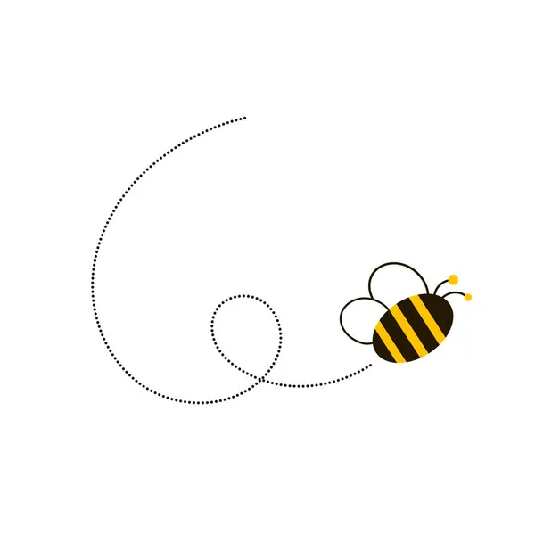 Different Bee Honeycomb Vector Icon — Stock Vector