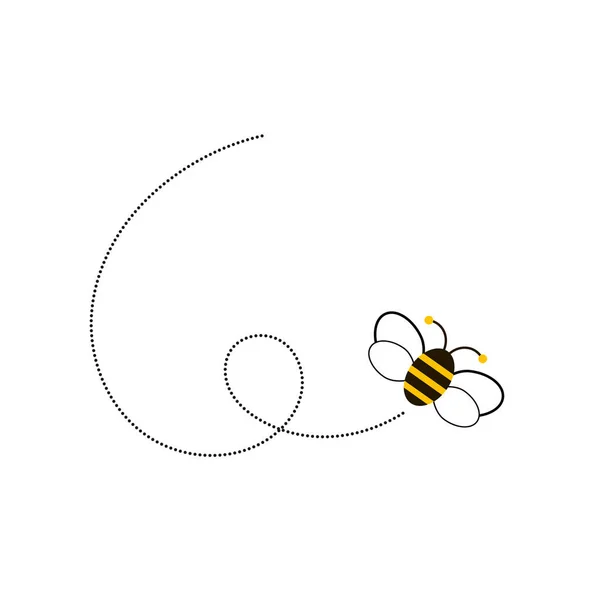 Eri Mehiläinen Hunajakenno Vektori Kuvake — vektorikuva
