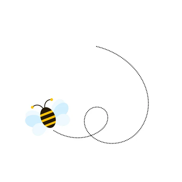 Různé Včely Voštinové Vektory Ikona — Stockový vektor