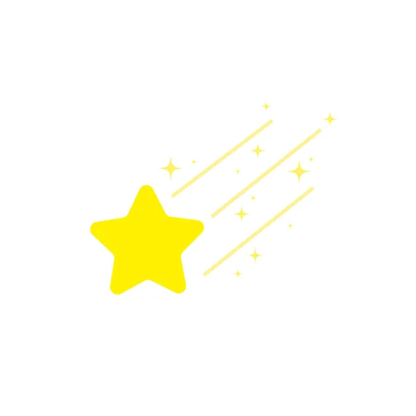 闪耀的星星 在圣诞节上的星星 星星装饰矢量插图 — 图库矢量图片
