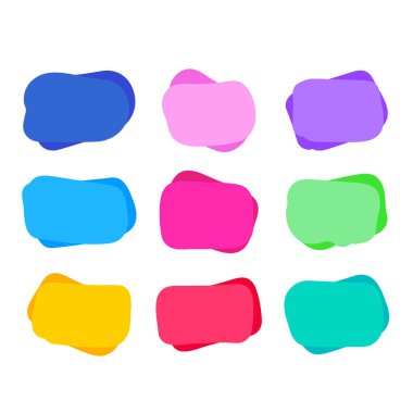 Çizgi film baloncukları, diyalog kutuları, yorumlar, metin kutusu şablonları, fikir koleksiyonu, konuşan konuşma balonları, karikatür tarzı balonlar, bulutlar, izole tasarım elementleri.