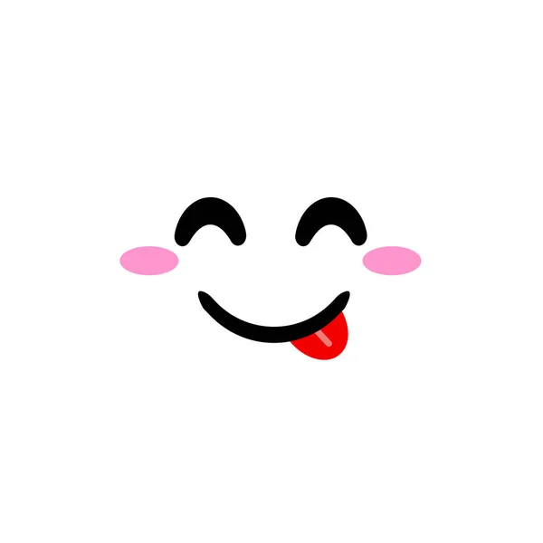 Emoji Emoticon Hungry Want Eat Cute Pretty Hungry Face Food — 图库矢量图片