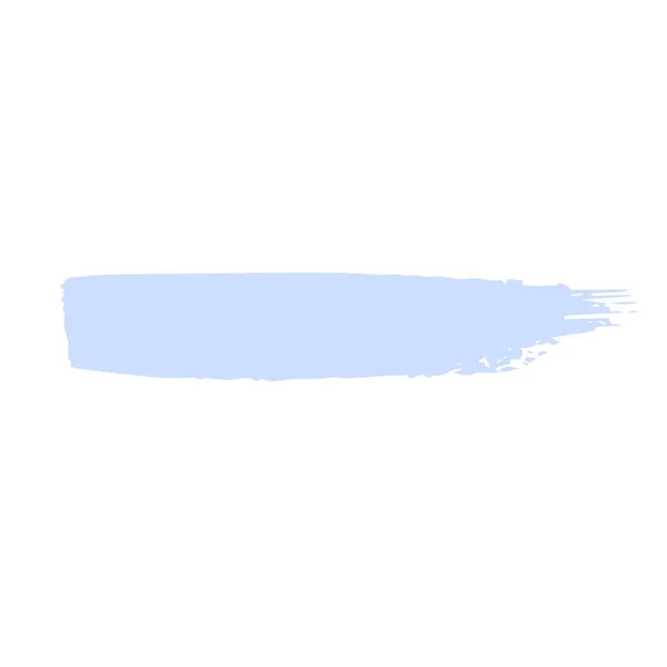 Satz Pinsel Isoliert Auf Weißem Hintergrund Sammlung Von Pinselstrichen Aquarell — Stockvektor