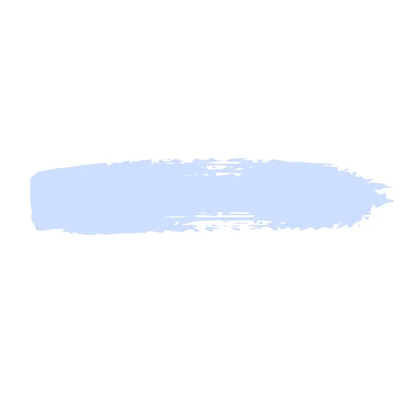 Satz Pinsel Isoliert Auf Weißem Hintergrund Sammlung Von Pinselstrichen Aquarell — Stockvektor