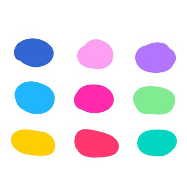 Çizgi film baloncukları, diyalog kutuları, yorumlar, metin kutusu şablonları, fikir koleksiyonu, konuşan konuşma balonları, karikatür tarzı balonlar, bulutlar, izole tasarım elementleri.