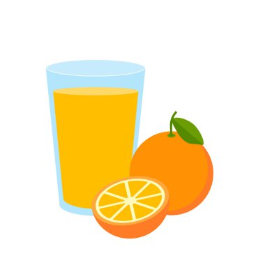 Portakal suyu, portakal suyu, portakal suyu, portakal suyu illüstrasyonu.