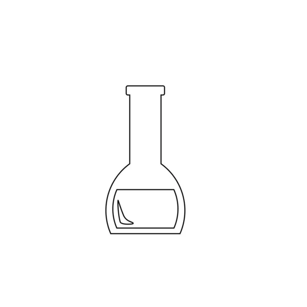 Laboratoryjne Probówki Gotowe Zlewka Szklana Rurki Butelki Narzędzia Eksperymentów Laboratoryjnych — Wektor stockowy