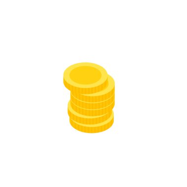 Vektör dolar banknot ve para, simge çizimleri ve vektör