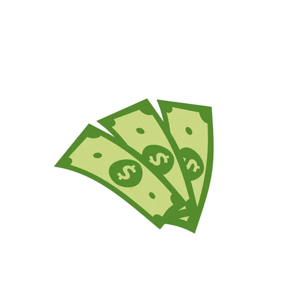 Vector Dollar Bank Note Coin Icon Illustrations Vector — Stock Vector